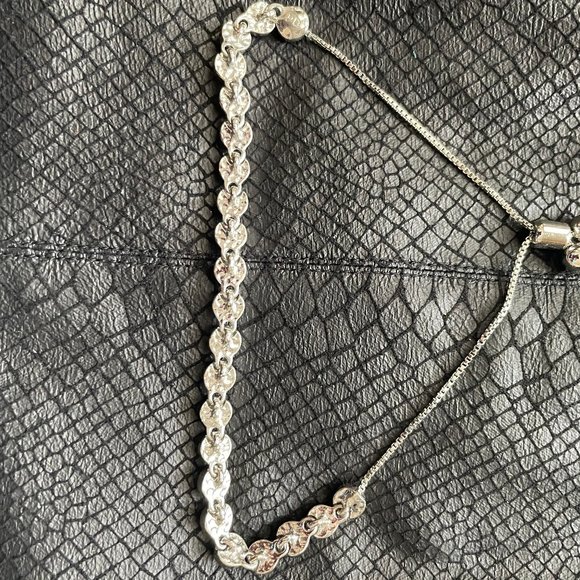 Premier Design Silver Rhinestone Bracelet - Picture 2 of 3